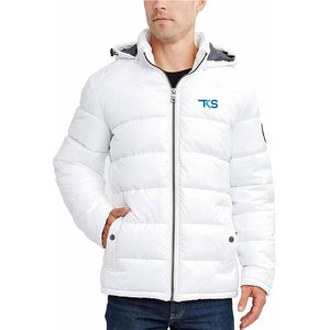 Custom Made Design Your Own Logo <b>Men</b> Puffer Jacket Lightweight Casual Wear Puffer Winter Jacket - Product Image 1
