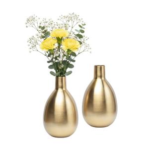 Florero Moderno de Aluminio Plateado, Diseño Innovador, Florero Decorativo de Mesa para el Hogar y Bodas, Decoración de Sala de Estar - Product Image 6