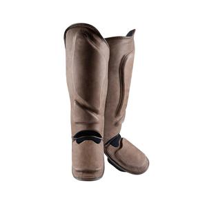 Protège-tibias de kickboxing haut de gamme, coussinets d'entraînement antichoc, protège-jambes professionnels de Muay Thai, protège-tibias réglables - Product Image 4