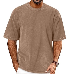 Camiseta de Hombre de Primera Calidad, Personalizada, 100% Algodón, Talla Grande, Hombros Caídos, Antiarrugas, Cuello Redondo, Transpirable, Manga Corta - Product Image 3