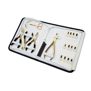 Kit Profesional de Herramientas para Extensiones de Cabello de Salón: Pinza Plana, Pinza para Microperlas, Pinza de Remoción, Cortador de Queratina - Product Image 5