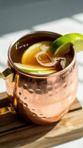 Copper mule mug set canyon wildflower drink <b>cups</b> <b>reusable</b> handmade beverage mugs premium durable collection - Product Image 2