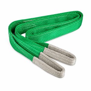 Sangles plates en polyester vert haute résistance Provina, conçues pour usage intensif, 2 tonnes, largeur 50 mm, sur mesure - Product Image 1