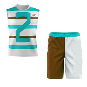 Ropa Deportiva 100% Poliéster, Uniforme 7 Contra 7 Personalizado, Uniforme 7 Contra 7 Más Vendido - Product Image 2