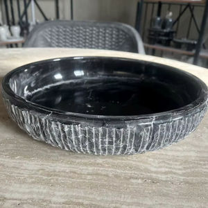 ชามผลไม้และสลัดทรงกลมขนาดใหญ่ ดีไซน์ทันสมัย เป็นมิตรกับสิ่งแวดล้อม ผลิตจากเรซิ่นคุณภาพสูง พร้อมชามเสิร์ฟทำมือคุณภาพเยี่ยม โดย UO - Product Image 1