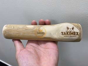 Juguete para masticar perro de madera de café natural con logotipo personalizado privado - Product Image 3