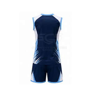Dernier design, style unique, uniforme de volley-ball, service OEM, uniformes de volley-ball en matériau solide - Product Image 6