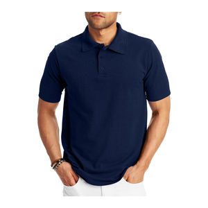 Polo homme 100% coton, style streetwear, léger, col rabattu, prix avantageux. - Product Image 6