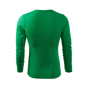 Customizable O-Neck Casual Jersey 180g Breathable Plain Dyed New Fashion Autumn Winter Men's Solid Color <b>Long</b> <b>Sleeve</b> T-Shirts - Product Image 4