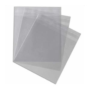 Sacs en plastique transparents à fond plat avec poignée et fermeture éclair pour emballage alimentaire – Vente chaude - Product Image 1