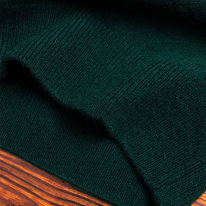 Men's Dark Green V-neck <b>Cardigan</b> Full Sleeve Patchwork Pattern Button Closure Winter Knitwear Standard <b>Thickness</b> Breathable - Product Image 4