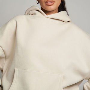 Ensemble de survêtements pour femmes de haute qualité, couleurs unies, coupe ample, pantalon à taille haute élastique, hauts, deux pièces, pour l'hiver - Product Image 4