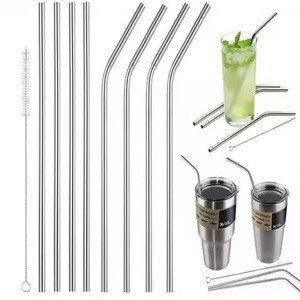 Premium Stainless Steel Drinking <b>Straws</b> for Hospitality Supply and Food Service Operations - Product Image 5