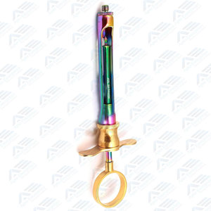 Jeringa de Aspiración Dental, Instrumentos Quirúrgicos Dentales al por Mayor, 1.8ML, Instrumentos Dentales Multifuncionales y Chapados en Oro - Product Image 3