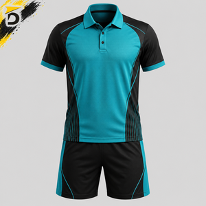 Conjunto de Uniforme de Tenis Hecho con Tela de Alta Calidad, Diseño Flexible y Ajuste Cómodo para Clubes, Academias, Escuelas y Deportes - Product Image 1