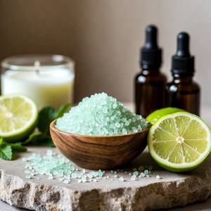 Sel de Bain Naturel de l'Himalaya Moderne et Bain Détoxifiant Écologique Sculpté avec des Huiles Essentielles Pures pour Apaiser le Corps et l'Esprit - Product Image 4