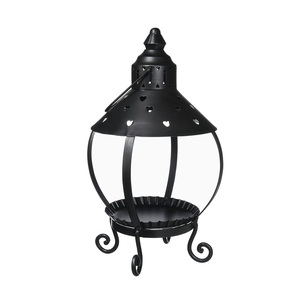 Lanterne décorative vintage en métal, porte-bougie pour la maison, le jardin, la terrasse, le balcon, centre de table, décoration de mariage et de fête - Product Image 6