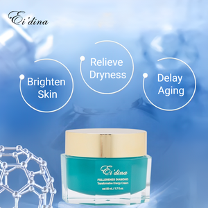Crema de fullerenos de diamante de cuidado personal Ei'Dina para nutrición de la piel y reparación de líneas finas En stock ahora - Product Image 3