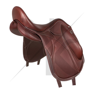 Silla de Doma Multifuncional de Alta Calidad, de Madera Islandesa, con Cuero Genuino GeneralSoft, Modelo Nafko NK-604 Marrón, Personalizable - Product Image 2