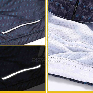 Maillot de cyclisme respirant à manches courtes pour adultes, personnalisable avec logo, directement de l'usine, pour équipes cyclistes - Product Image 4