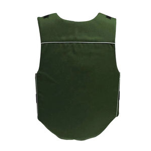 Unisex Horse Riding Safety Vest Breathable Spandex Nylon Woven Sleeveless Solid Color Front Logo Closure Velcro - Product Image 2