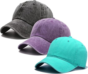 Gorra de Béisbol Unisex de 6 Paneles, Ajustable, de Algodón Lavado, Color Sólido, Informal, para Adultos, para las Cuatro Estaciones - Product Image 4
