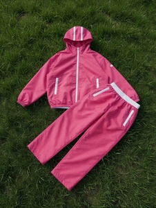 Survêtements coupe-vent élégants pour hommes, ensembles deux pièces en nylon avec fermeture élastique pour l'entraînement en extérieur - Product Image 1