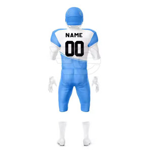 Uniforme de football américain de haute qualité à manches courtes pour joueur, tenue d'entraînement légère pour équipe, homme - Product Image 3