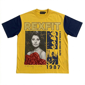 Camisetas Personalizadas al por Mayor REXFIT SPORTS con Logotipo Personalizado, 100% Algodón, Impresión DTG, Transferencia Térmica, Serigrafía, Camisetas para Hombre al por Mayor - Product Image 6