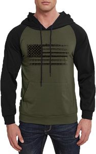 Sudadera con Capucha de Invierno para Hombre, Estilo Casual Vintage, 100% Algodón, con Logotipo Personalizado, Manga Larga, Forro de Toalla, Bordado, Apliques y Cuentas - Product Image 2