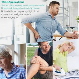 Unità TENS Portatile a Doppia Uscita con Timer 10-60 Minuti, 16 Modalità di Massaggio, 20 Livelli di Intensità, Kit di Terapia Ricaricabile per il Dolore - Product Image 6