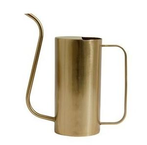 Arrosoir moderne en fer doré de luxe à long bec, durable, pour jardinage extérieur, usage décoratif - Product Image 3