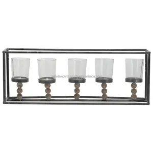 Portavelas de Metal Hecho a Mano para Decoración de Boutique, Linterna Zahid Exports con Diseño Elegante para el Hogar y Festividades Navideñas - Product Image 1