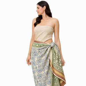 Vestido playero informal de punto con tirantes, sexy, largo, midi, maxi, de verano, de cintura alta, sin espalda, nuevo diseño, ropa de playa para mujer - Product Image 1