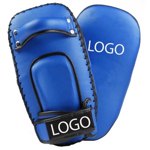 Almohadilla de Entrenamiento Profesional para Muay Thai, Almohadilla Curva de Boxeo Tailandés, Piel Sintética PU, MMA, Karate, Logotipo Personalizado, Venta al Por Mayor - Product Image 1