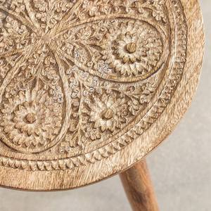 Vandana Terra Pebble <b>Round</b> <b>side</b> <b>table</b> Ø30 cm in mango wood Nanup - Product Image 5