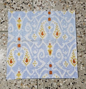 Handmade Cotton Cushion Cover Indian Kantha Pillow Cover Hand <b>Stitched</b> Ethnic Bohemian Textile Exporter Supplier - Product Image 4