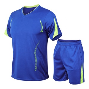 Wholesale Custom Printed <b>Mens</b> Soccer Uniform Set Quick Dry Breathable Anti-Bacterial Moisture-Wicking Training Football - Product Image 2