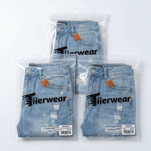 Custom <b>Men's</b> <b>Baggy</b> Denim Pants-Breathable Summer Jorts Mid Waist Straight Style Dark Wash <b>Trousers</b> Denim Shorts for <b>Men</b> - Product Image 6