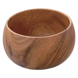 Tazón de servir de madera de acacia de diseño personalizado para el hogar, hotel, restaurante, tazón para frutas y sopa, tazón de servir de madera para ensalada y plato. - Product Image 3