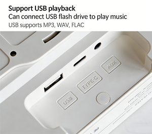 Lecteur CD portable personnalisé en usine, classique, USB, AUX, Type C, rechargeable, HIFI, batterie intégrée pour l'étude, le travail, l'extérieur, la maison - Product Image 4