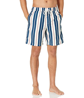 Shorts de bain pour hommes en toile de haute qualité, séchage rapide, logo personnalisé, 100% polyester, fermeture à cordon, style hip hop
