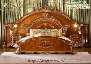 ชุดเฟอร์นิเจอร์ห้องนอนไม้สักรอยัลปริ๊นเซสไตล์หรูหราชุดเฟอร์นิเจอร์ห้องนอนรอยัลอิมพีเรียลซื้อเฟอร์นิเจอร์ห้องนอนสำหรับขาย - Product Image 3