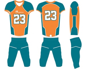 Camiseta de Fútbol Americano Personalizada con Sublimación de Estilo Moderno, Diseño Impreso de Manga Corta, Alta Calidad - Product Image 2