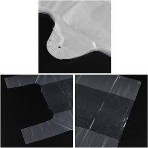 ถุงช้อปปิ้งพลาสติกใสแบบเสื้อยืด - Product Image 4