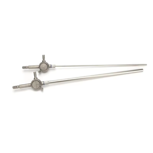 Aiguille de biopsie pleurale Abram en acier inoxydable, instrument médical chirurgical pour les procédures de biopsie pleurale et de greffe de cheveux - Product Image 5