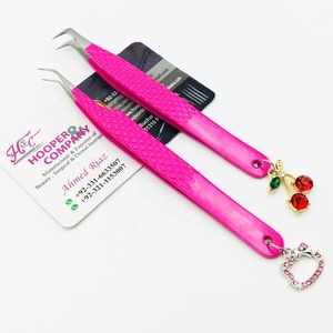 Pinzas de abalorio de nuevo estilo, selecciones calientes, pinzas de pestañas con abalorio de cereza, producto de visón, pinzas de extensión de pestañas de gatito, visón sostenible - Product Image 3