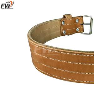 เข็มขัดยกน้ำหนักแบบปรับแต่งโลโก้ OEM คุณภาพดีเยี่ยม ระบายอากาศได้ดี อุปกรณ์เสริมสำหรับออกกำลังกาย เพาะกาย และยกน้ำหนัก - Product Image 5