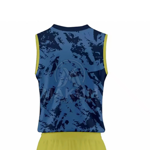 Custom Team Women Volleyball Uniform Sleeveless Jersey and Shorts Sports Apparel - Product Image 6