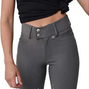 Ladies Equestrian Breeches Jodhpurs Women Silicone Grip Horse Riding Pants Quick Dry Competition Tights - Product Image 5